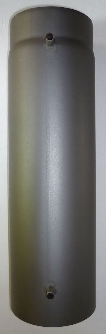 Heiko-Booster Warmwasser Abgaswrmetauscher 199,- Euro  Rauchrohr Stahl mit Kupfer Wrmetauscherwendel